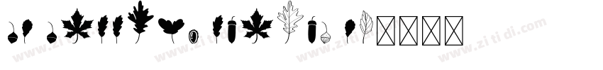 FM Falling Leaves Mo字体转换